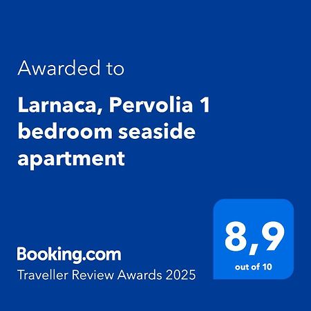 Larnaca, Pervolia 1 bedroom seaside apartment Exterior foto